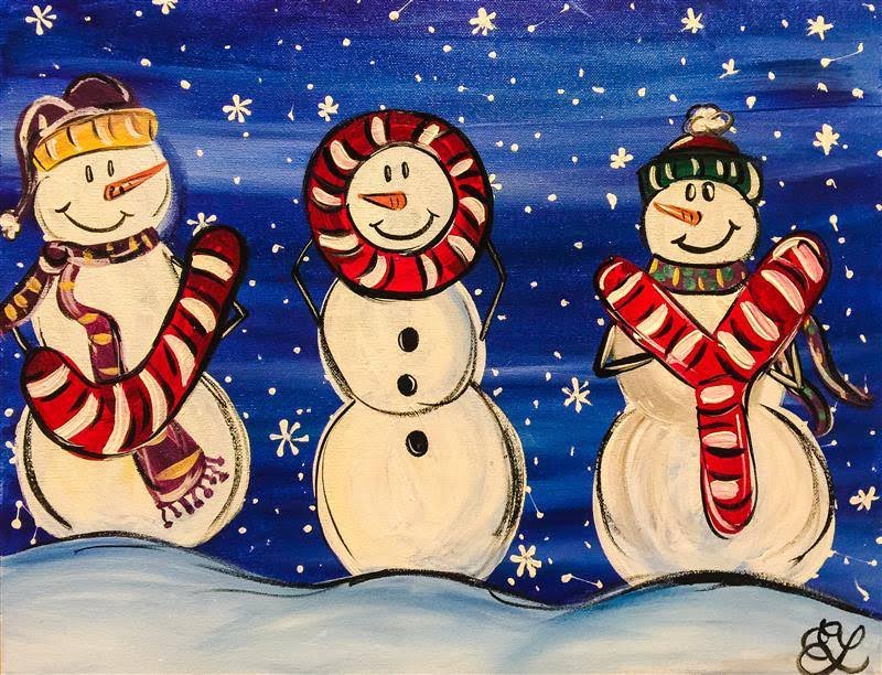 Online Class: Joyful Snowmen with MANDY Photo