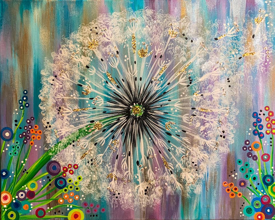 In-Studio and Online: Sparkle Dandelion with EMMA Photo