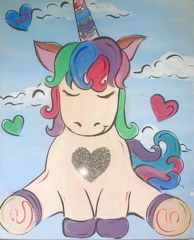 In-Studio and Online: The Cutest Unicorn with MANDY Photo