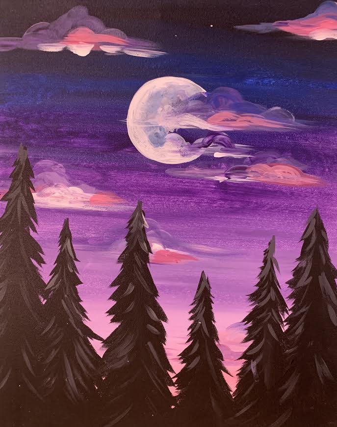 ONLINE CLASS: Purple Skies with ELYSE Photo