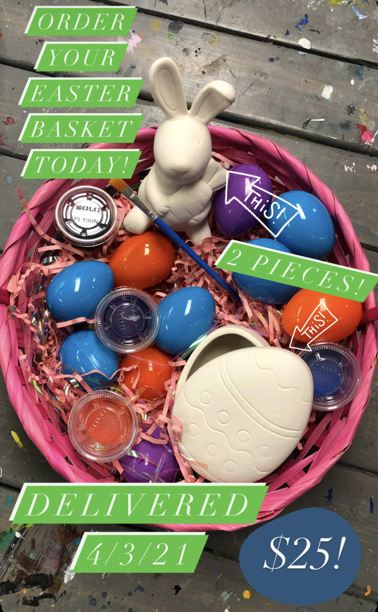 Easter Ceramic Kit (Delivery or Pickup) Photo