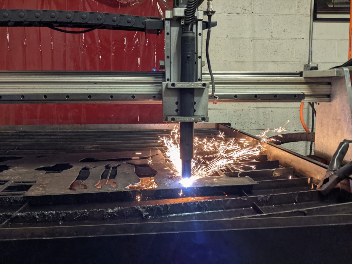 Orientation: CNC Plasma Cutter Photo