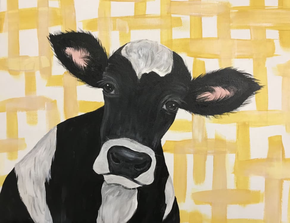 Art & Vino "Cow" Photo