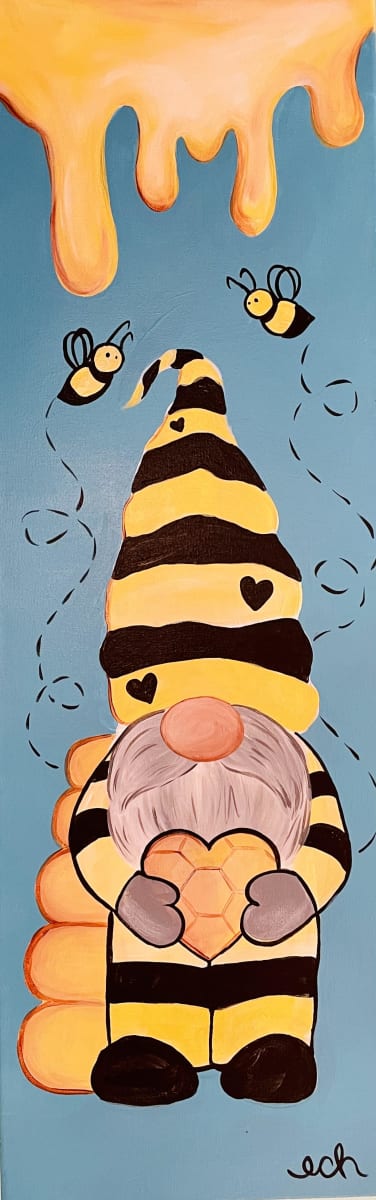Sangria Sunday: NEW! Honey I'm Gnome 10x30 Canvas Class with ANNA Photo