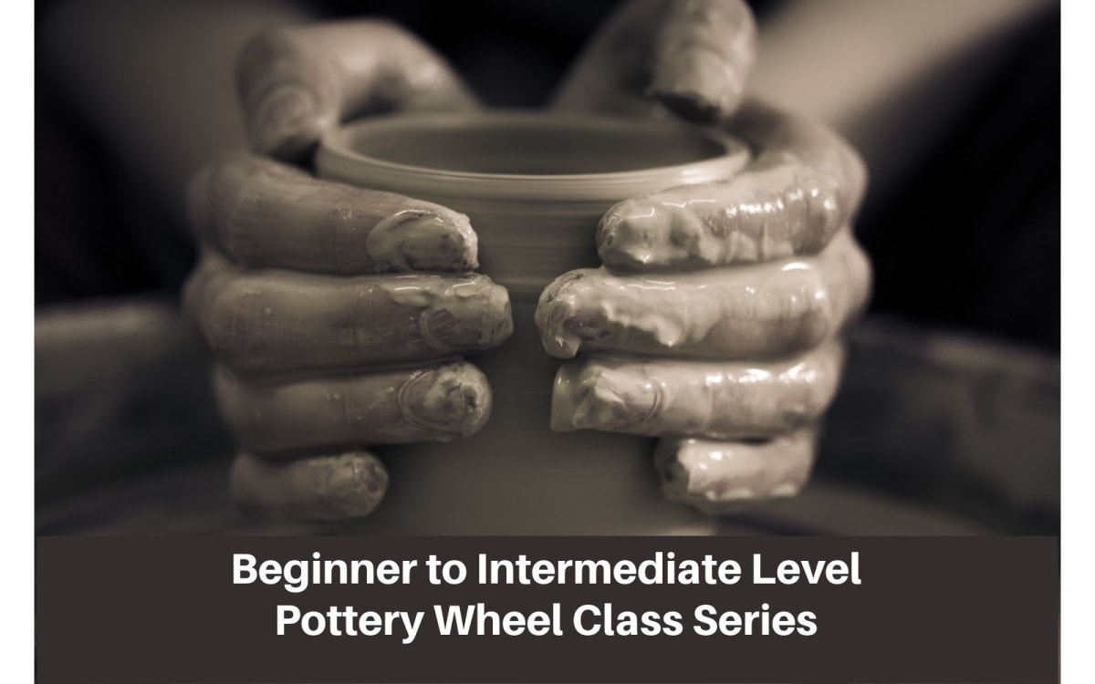 Pottery Wheel Beginner-Intermediate Level Students-8 Wk Series Photo
