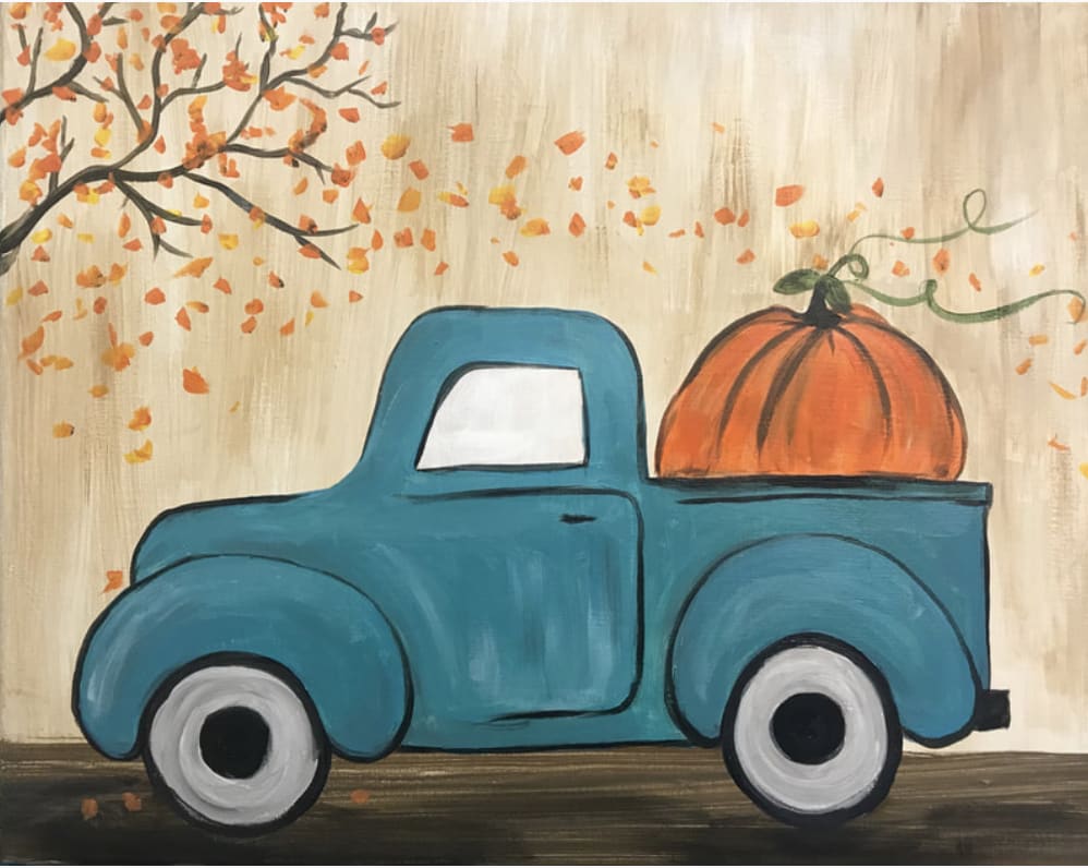 Art & Vino "Fall Truck" Photo