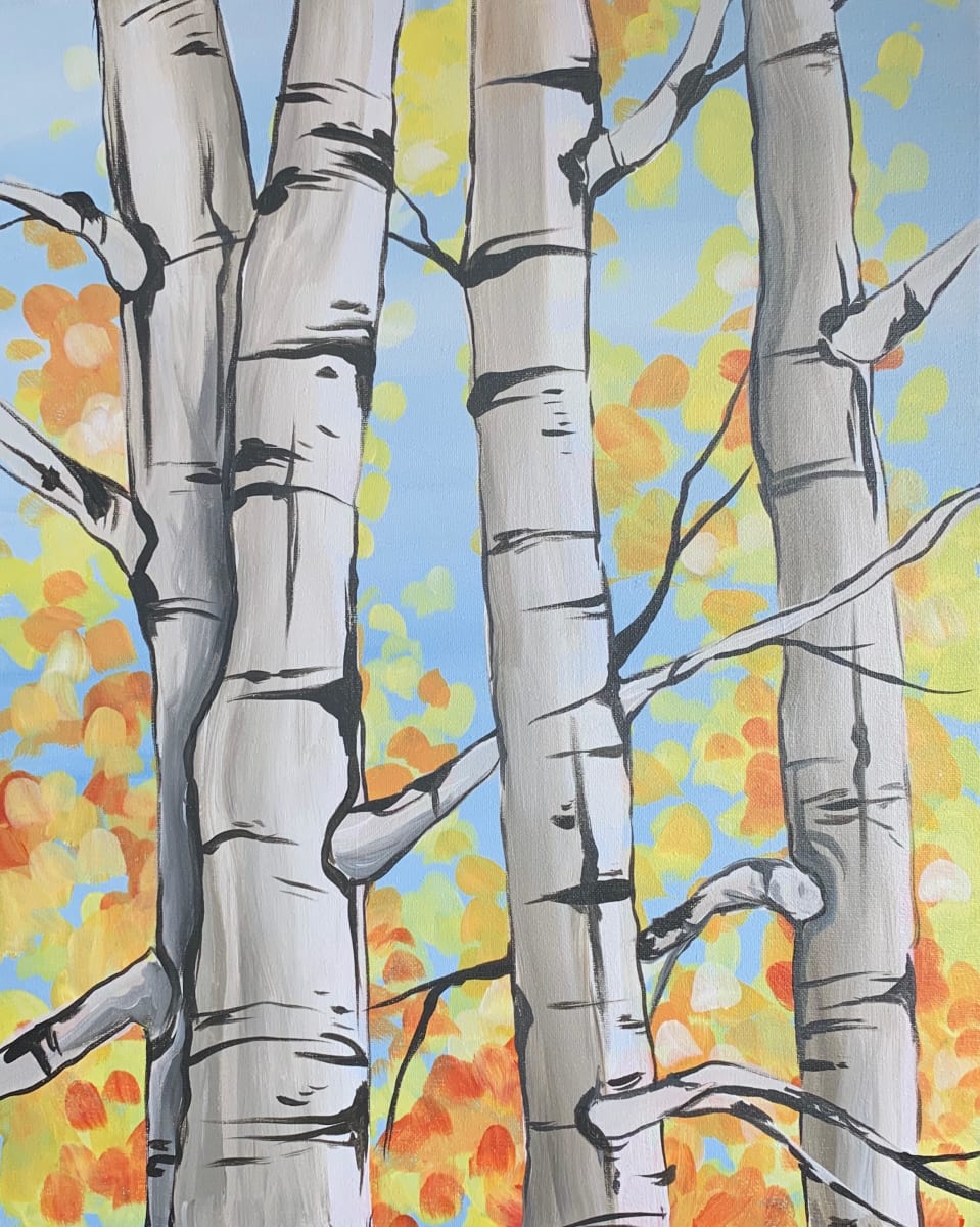 Sangria Saturday: Autumn Aspens with Anna Photo