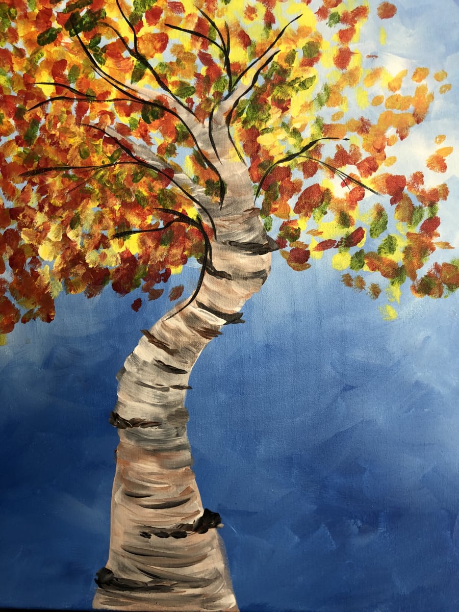 Birch Tree with Bridget! Photo