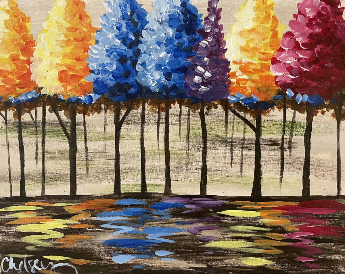 Colorful Trees with SARAH Photo