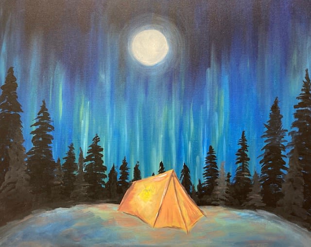Northern Lights with Bridget!👍👍👍 Photo