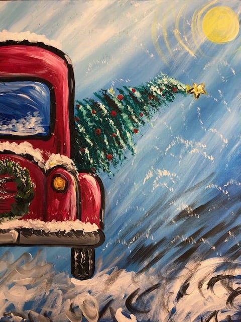 Christmas Truck with Niki!👍👍👍 Photo
