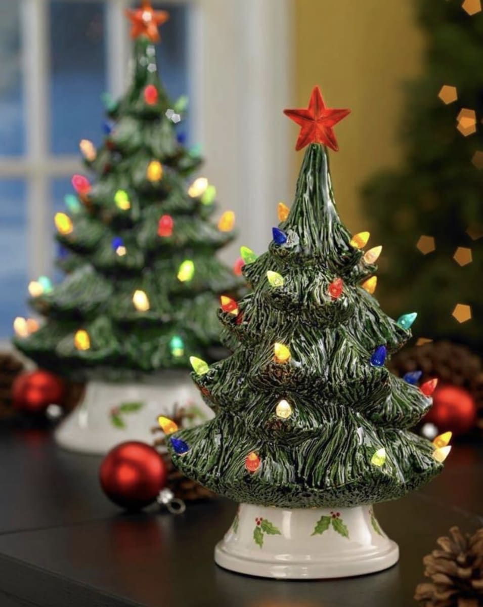 Christmas Tree Painting Party Photo