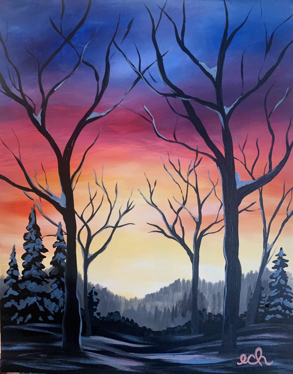 Centennial - NEW! Winter Sunset with BRITT Photo