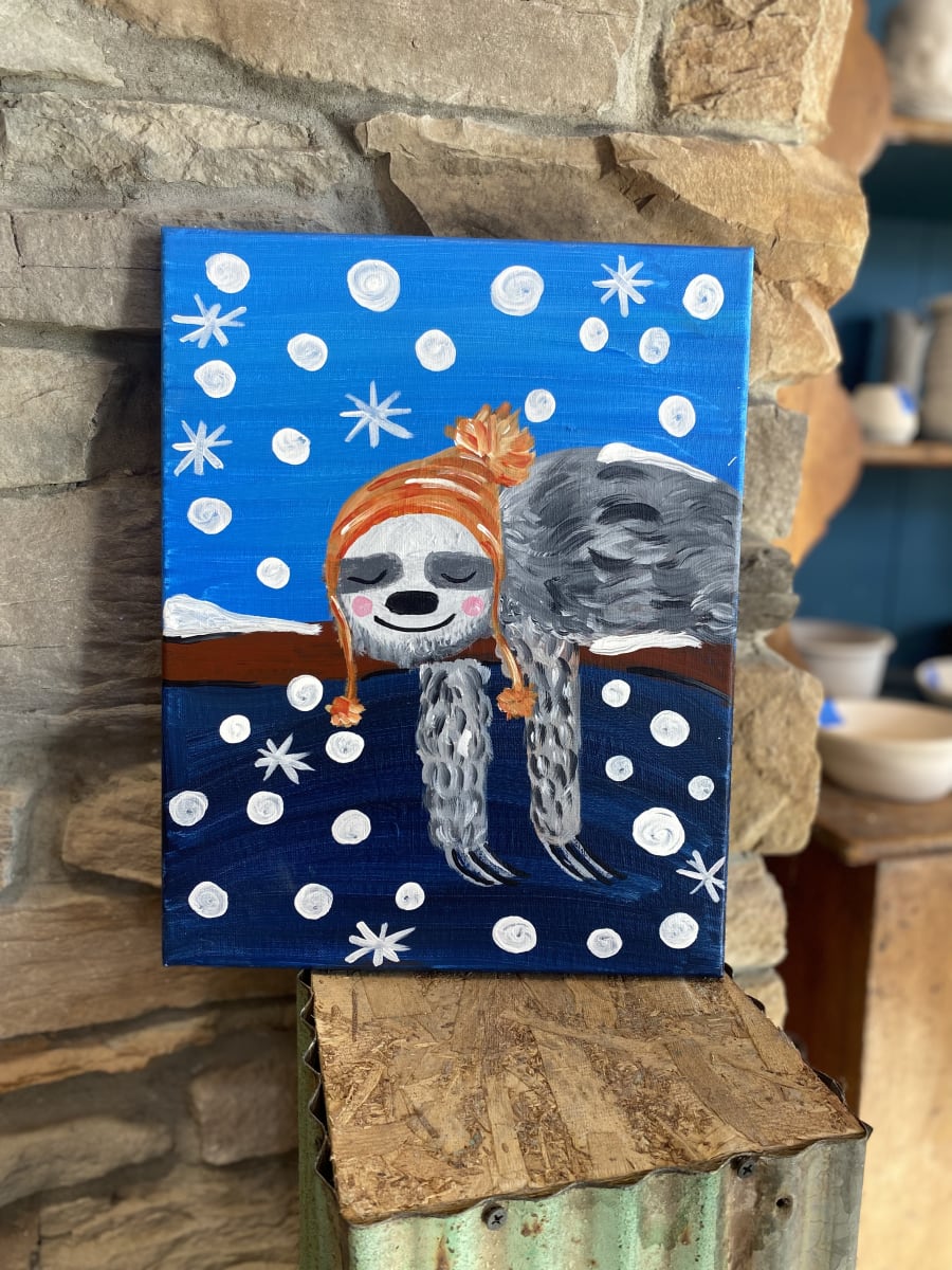 Canvas Painting Youth Workshop Photo