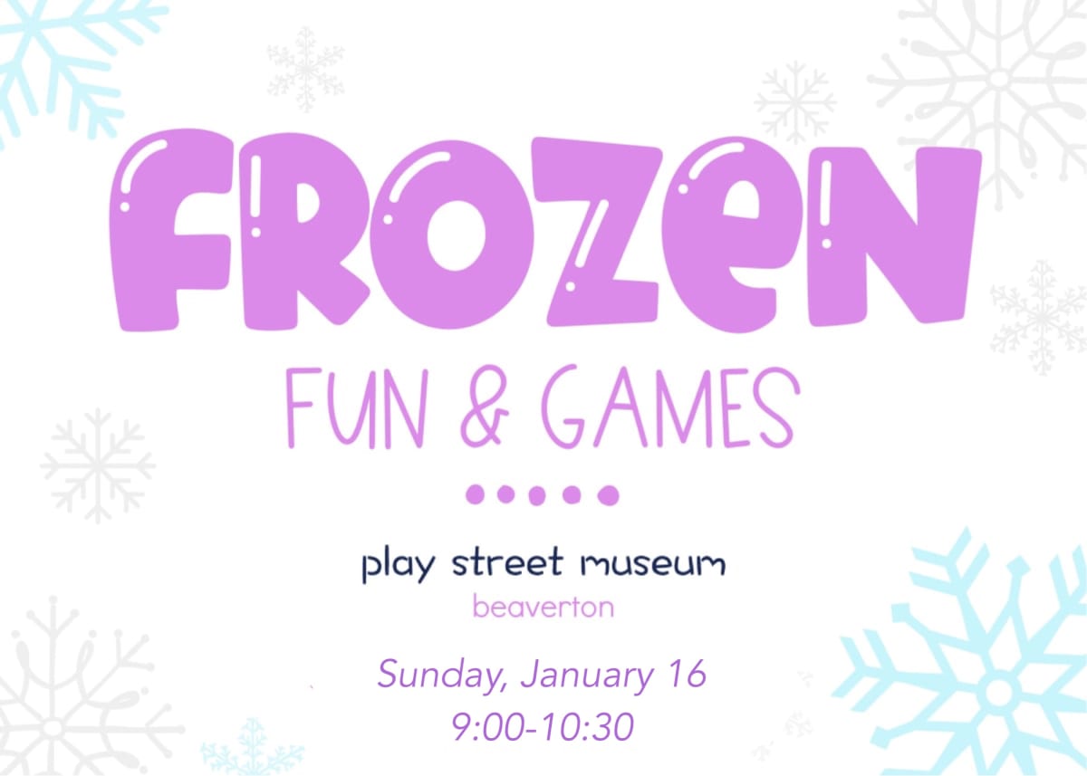 FROZEN fun and games - PLAY STREET BEAVERTON Photo