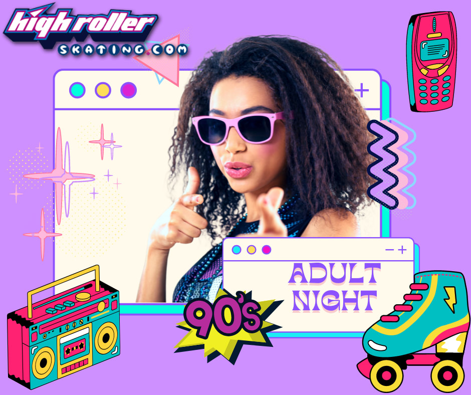La Crosse - Entry Ticket to Public Skate ADULT NIGHT 90's Night Photo
