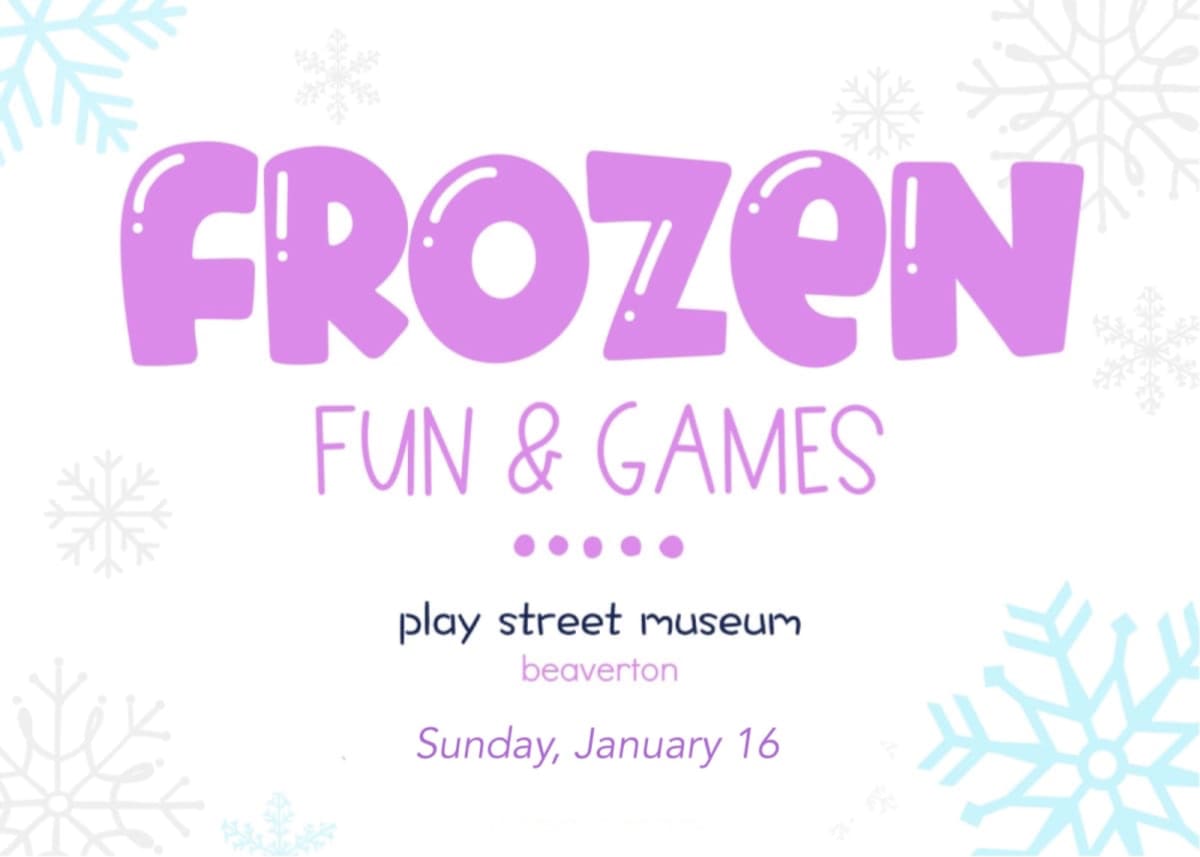 FROZEN fun and games - PLAY STREET BEAVERTON Photo