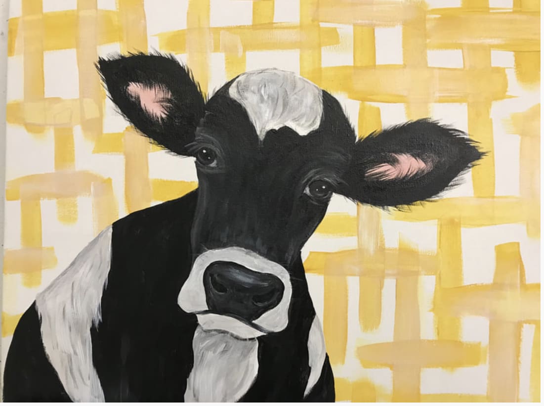Art & Vino "Cow" Photo