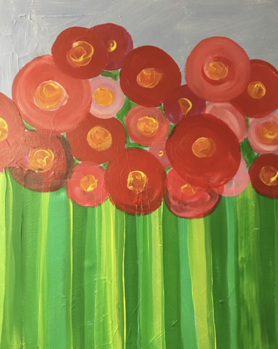 Art & Vino "Abstract Poppies" Photo