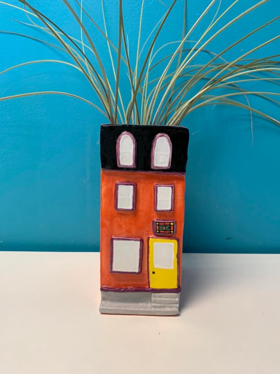 Clay House Planter Photo