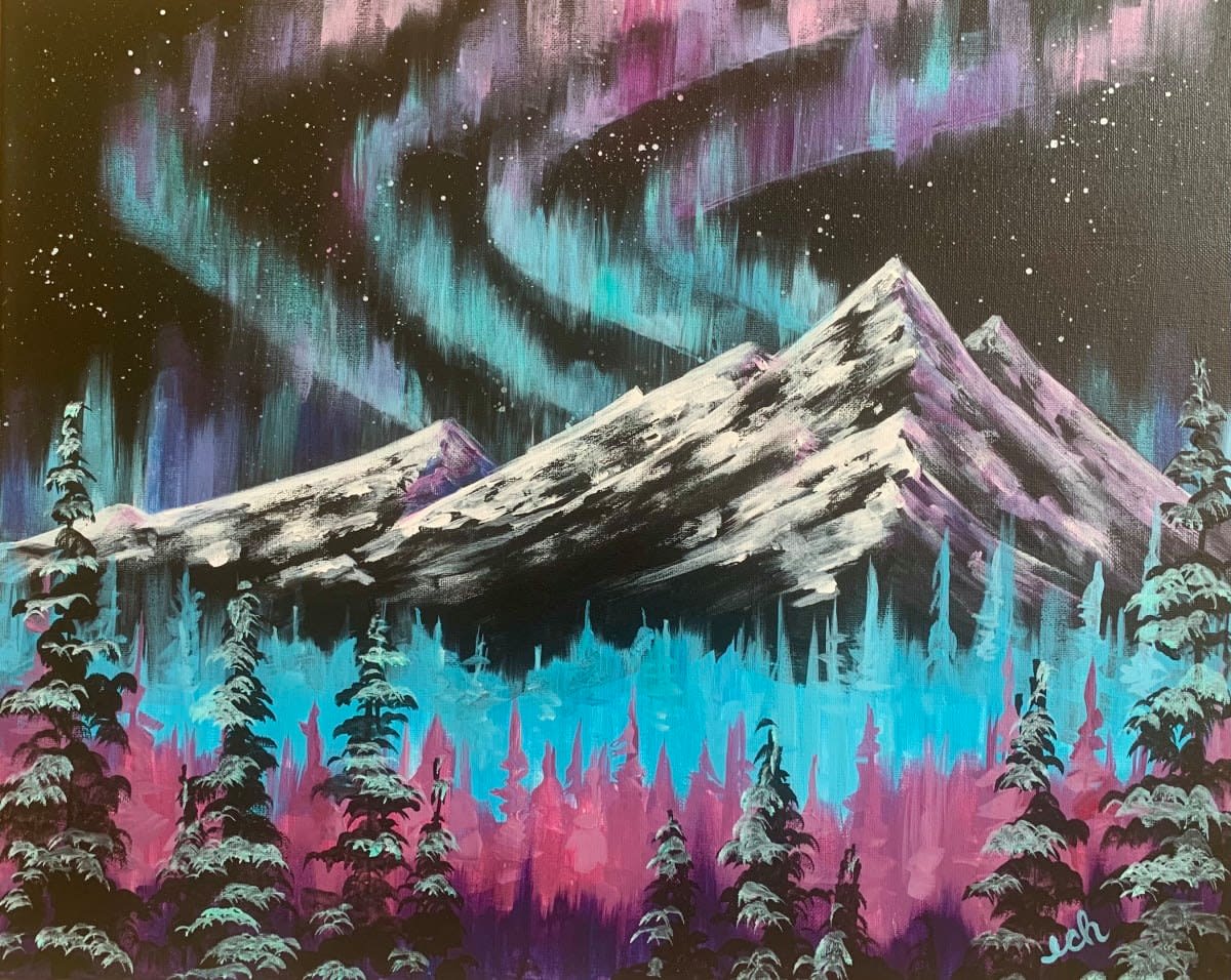 Sangria Saturday: Northern Lights Peak with Kelly Photo