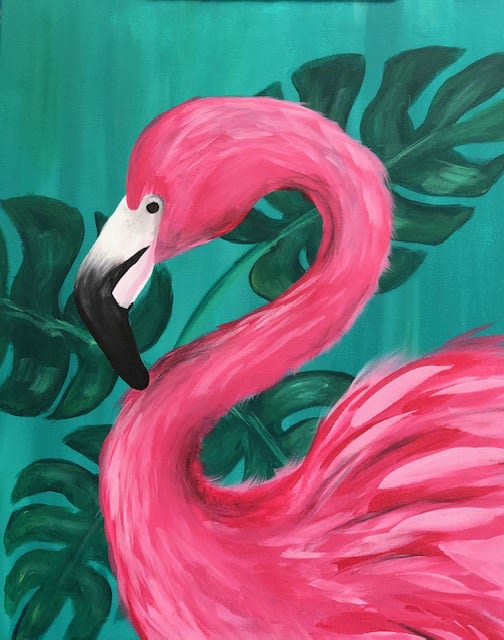 Spring Flamingo with Bridget!👍👍👍 Photo