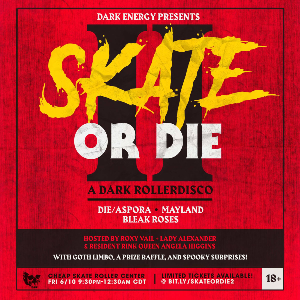 SKATE or DIE II! A Dark Rollerdisco Photo