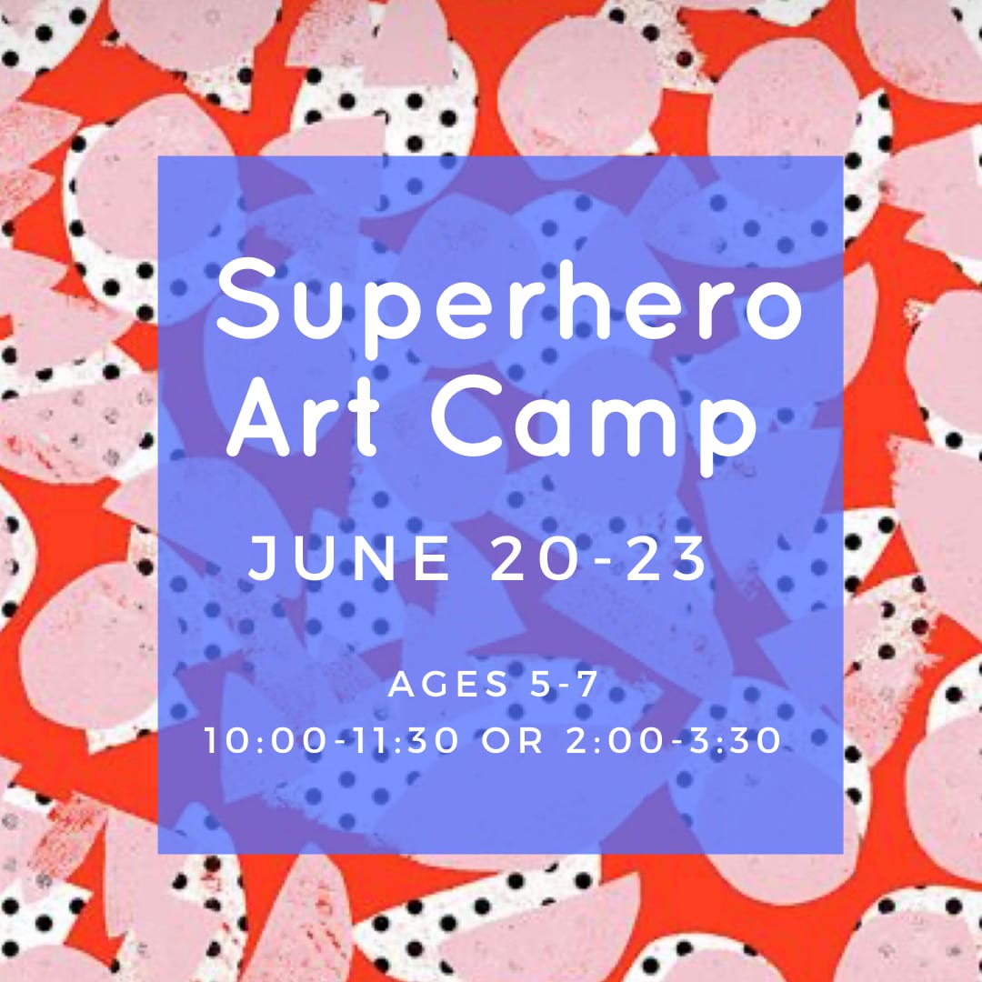 Superhero Art Camp  June 20-23  afternoon Photo