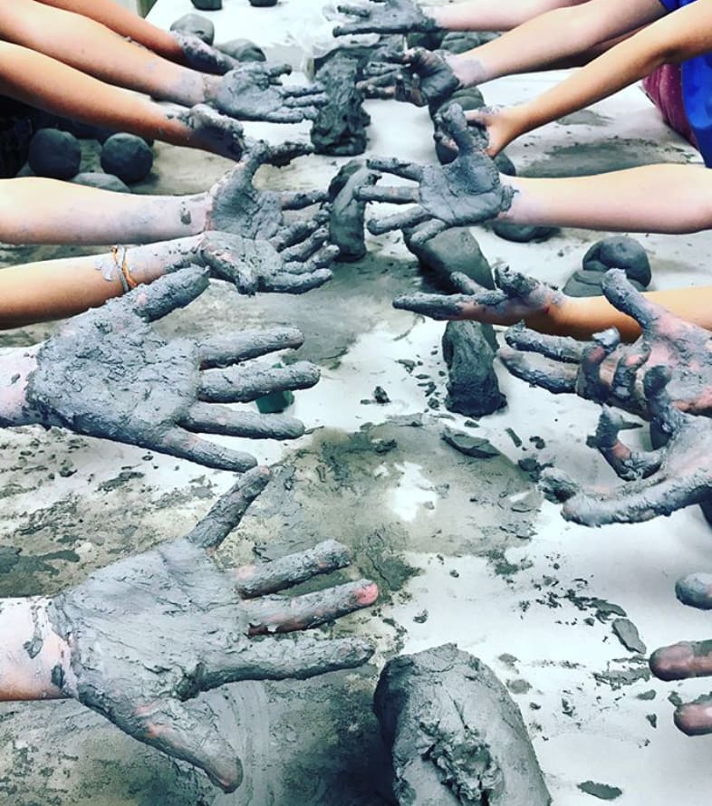 Monday Kids Pottery Class Spring 2025 Photo