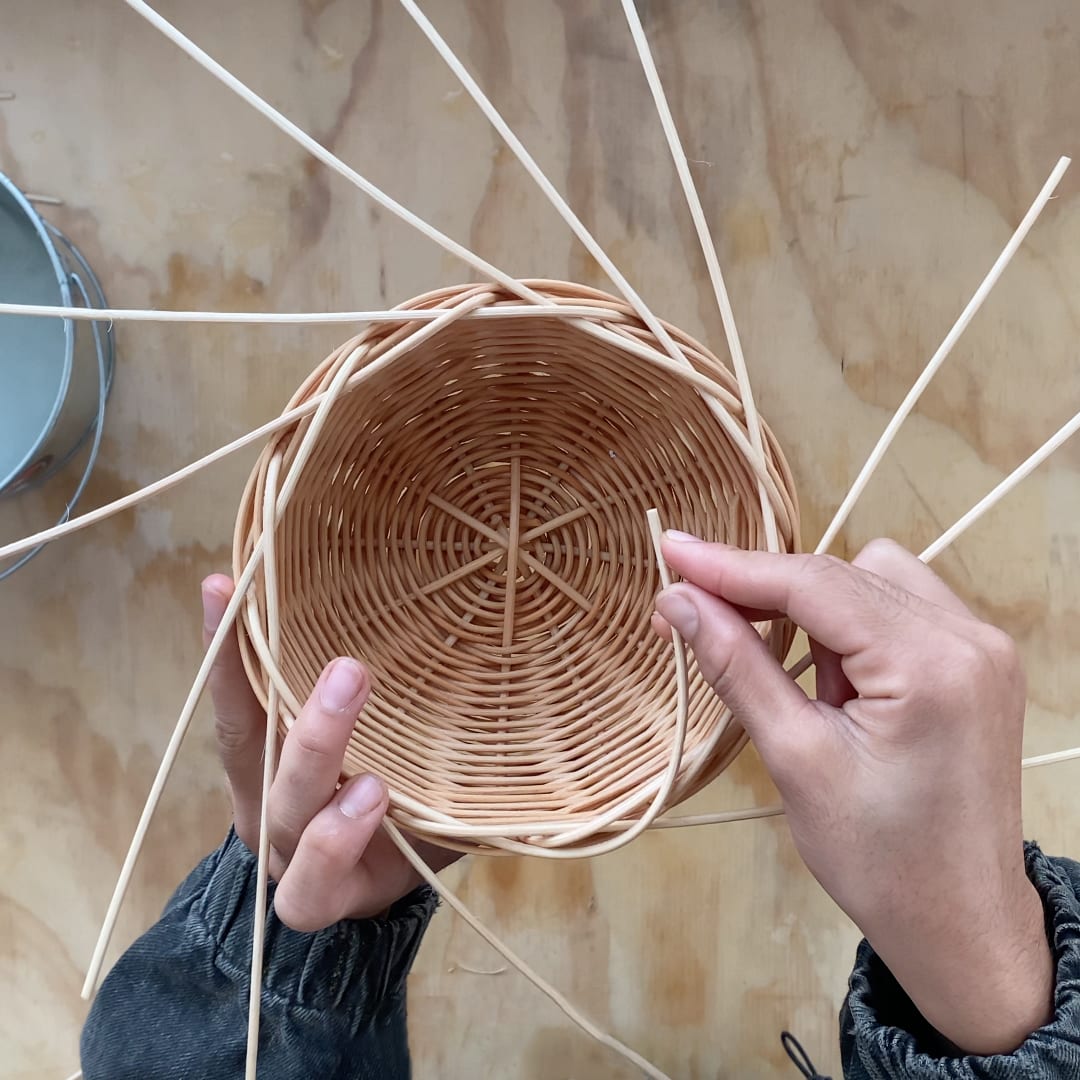 Round Basket Weaving Online