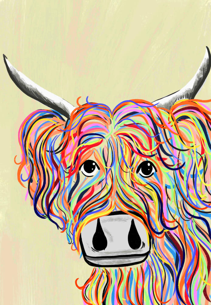 YANNI THE YAK | Frida's Luxe Sip n' Paint Photo