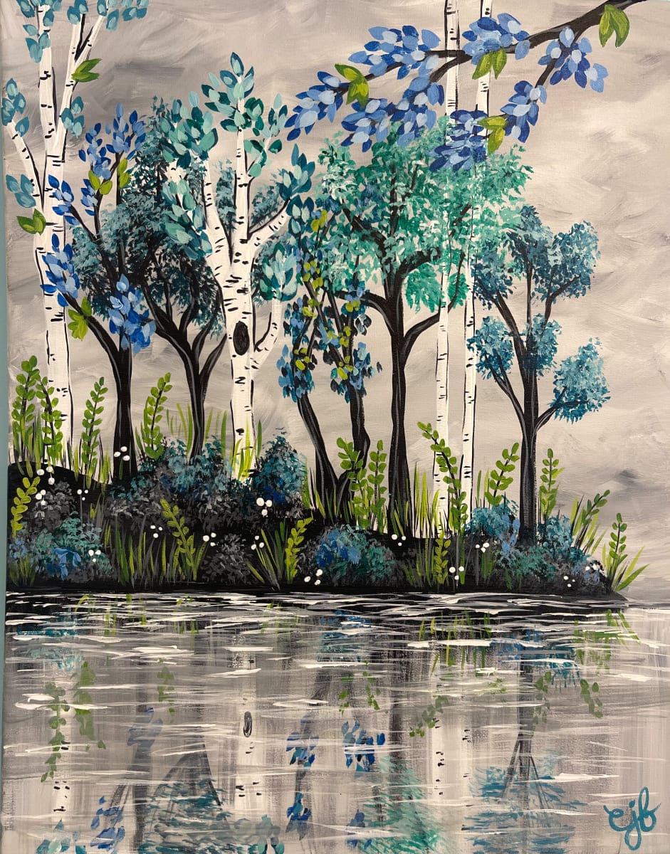 Sangria Sunday: NEW! Leaves of Blue with Emma Photo