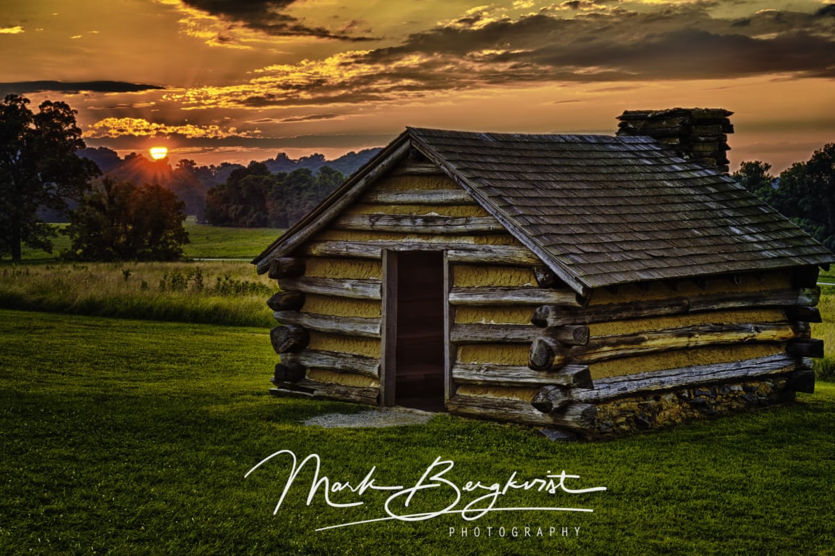 WOW! - Sunset at Valley Forge National Park - (duplicate) Photo