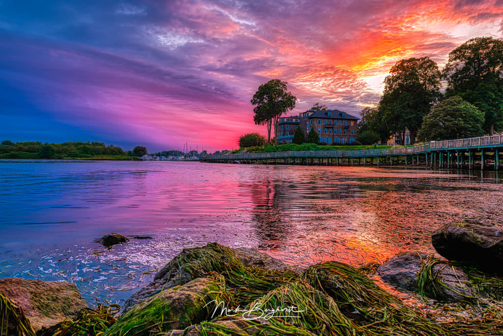 Sunset and Night Shooting at Havre de Grace Marina Photo