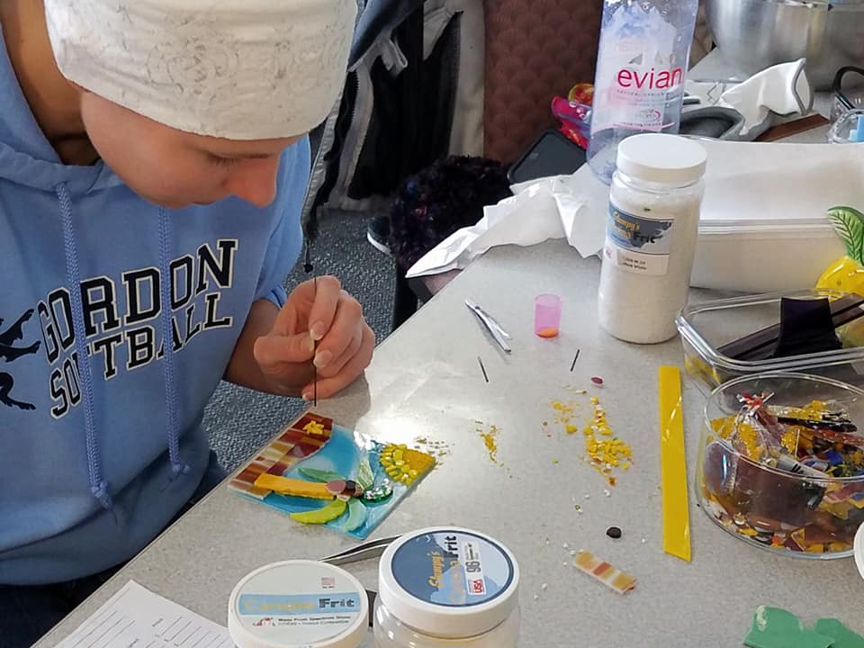 Private Fused Glass Event (4 person min) Photo