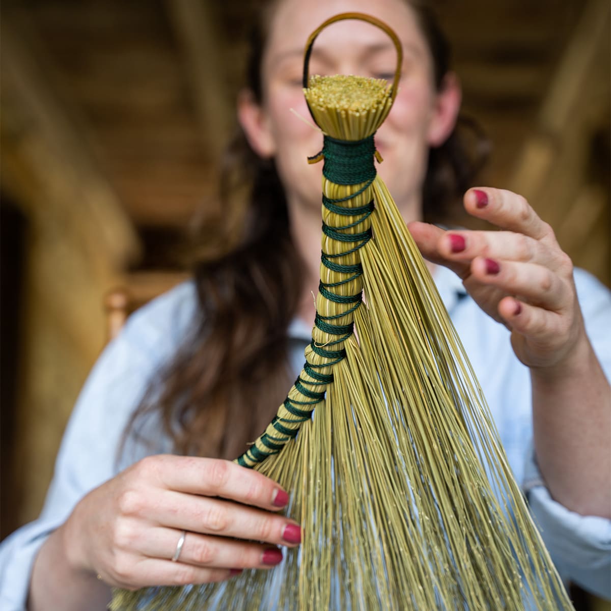 Introduction to Broom Making: Online Photo
