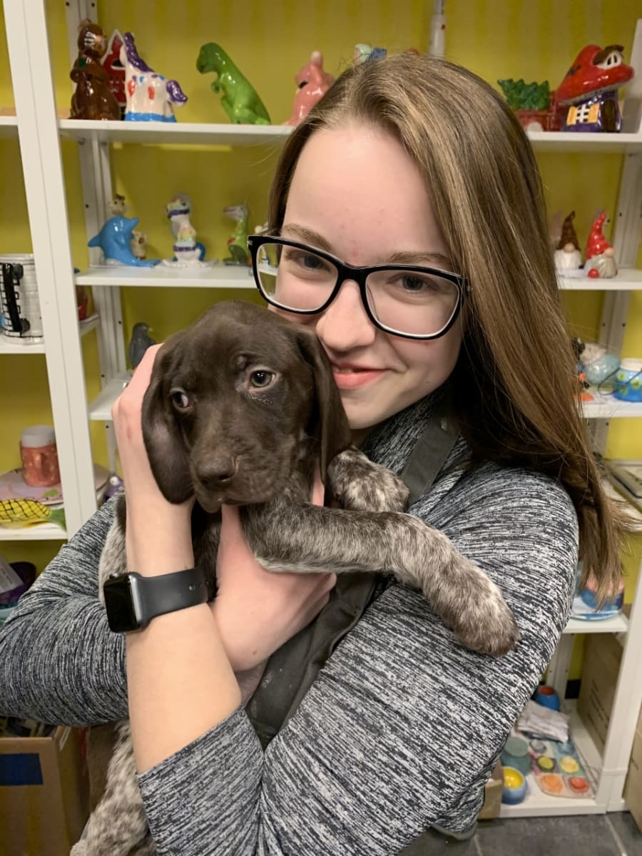 Paint with Puppies Photo