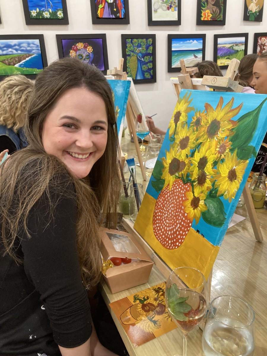 Sunflowers - Van Gogh Style Photo