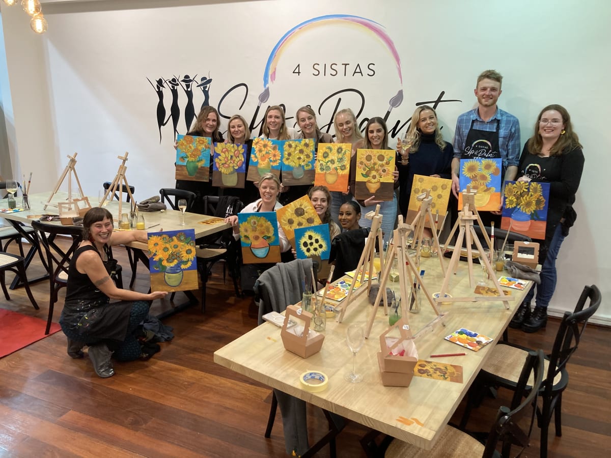 Sunflowers - Van Gogh Style Photo