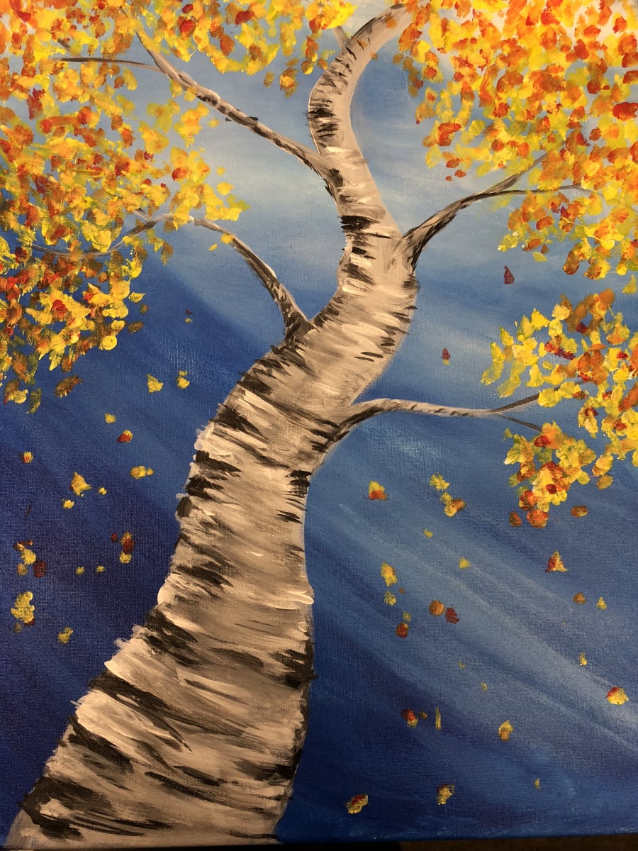 Birch Tree with Bridget! Photo