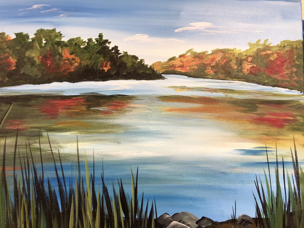 Fall Pond with Bridget!👍👍👍 Photo