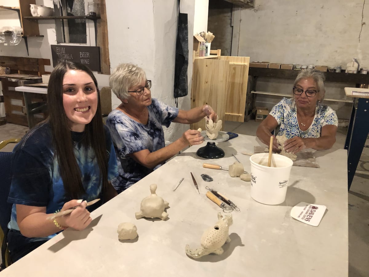 Ceramic Gnome Workshop with Kristin - June Photo