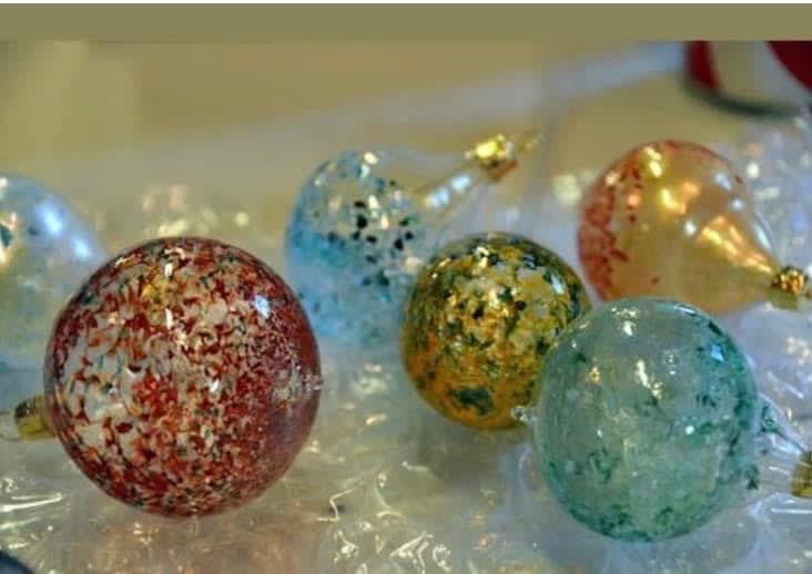 Blown Glass Baubles Photo