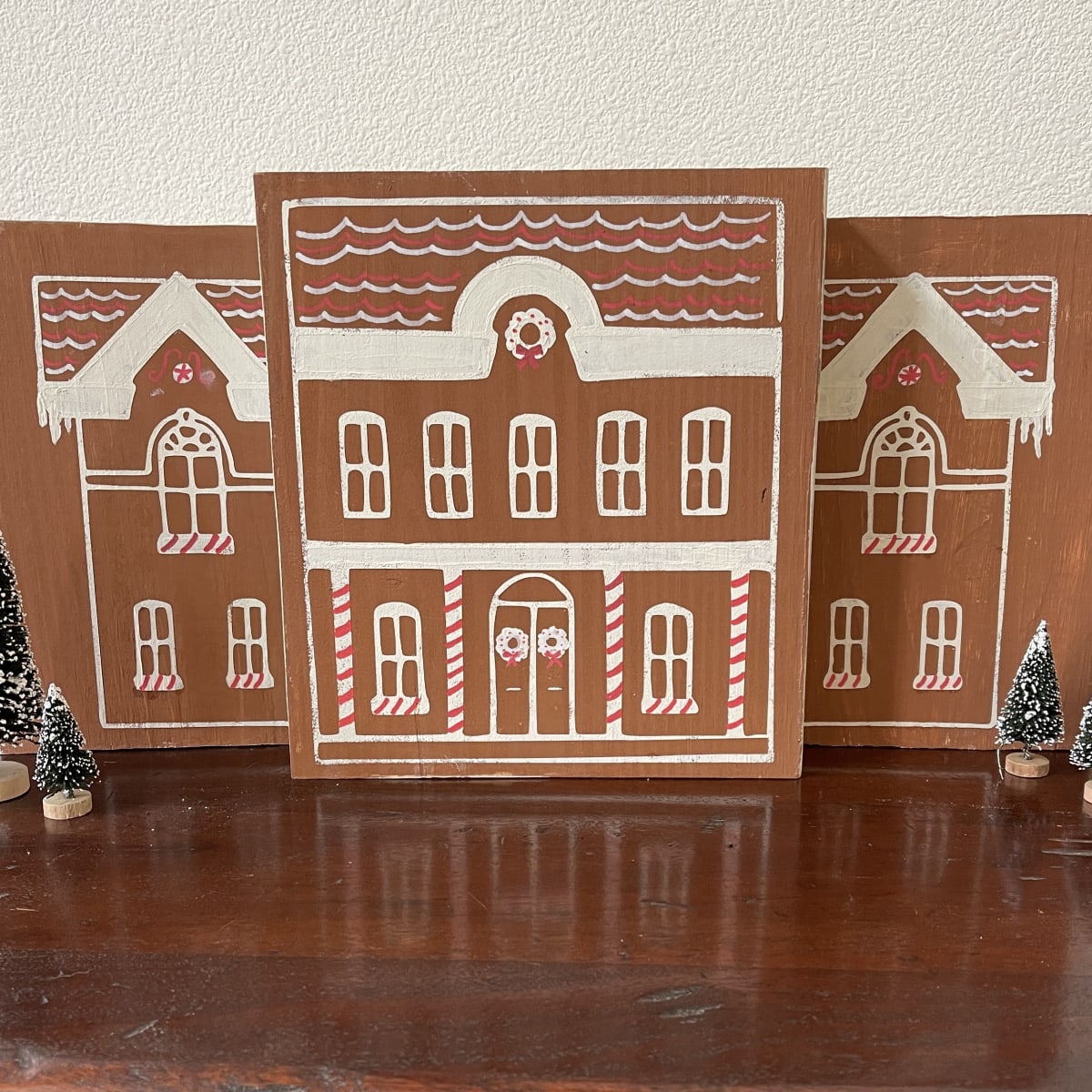 Fredericksburg Christmas Village Board Art Photo