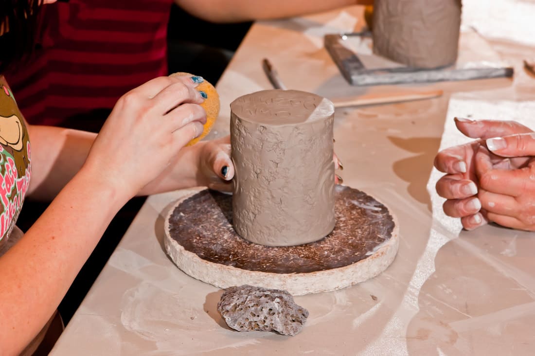Course: Adult Hand Building 2: Thursday Morning Photo
