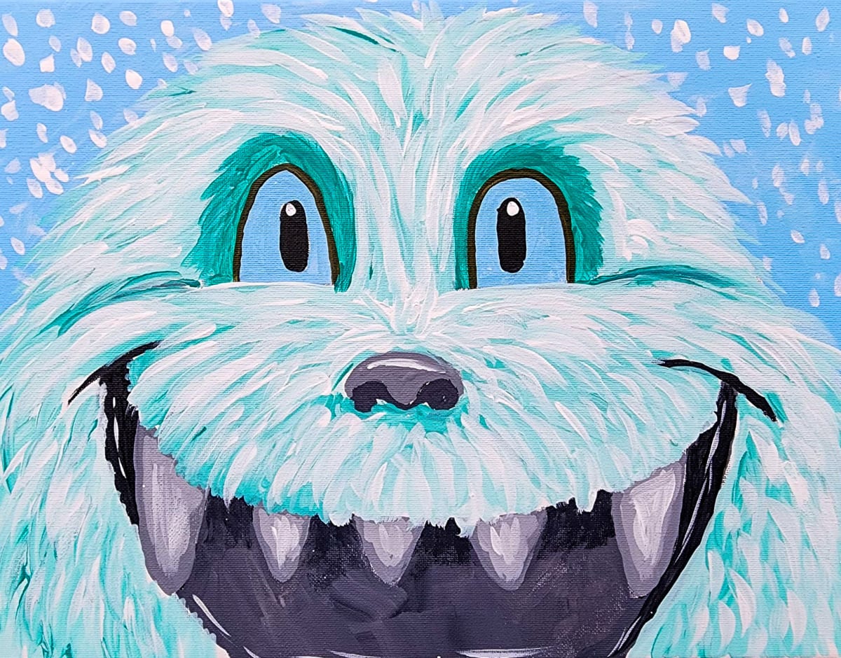 Kids Paint Party - Yeti Photo