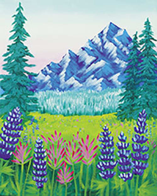 Painting Night-out  "Mighty Mountains" Mon 01/30 (6:30 PM) Price $37 Photo