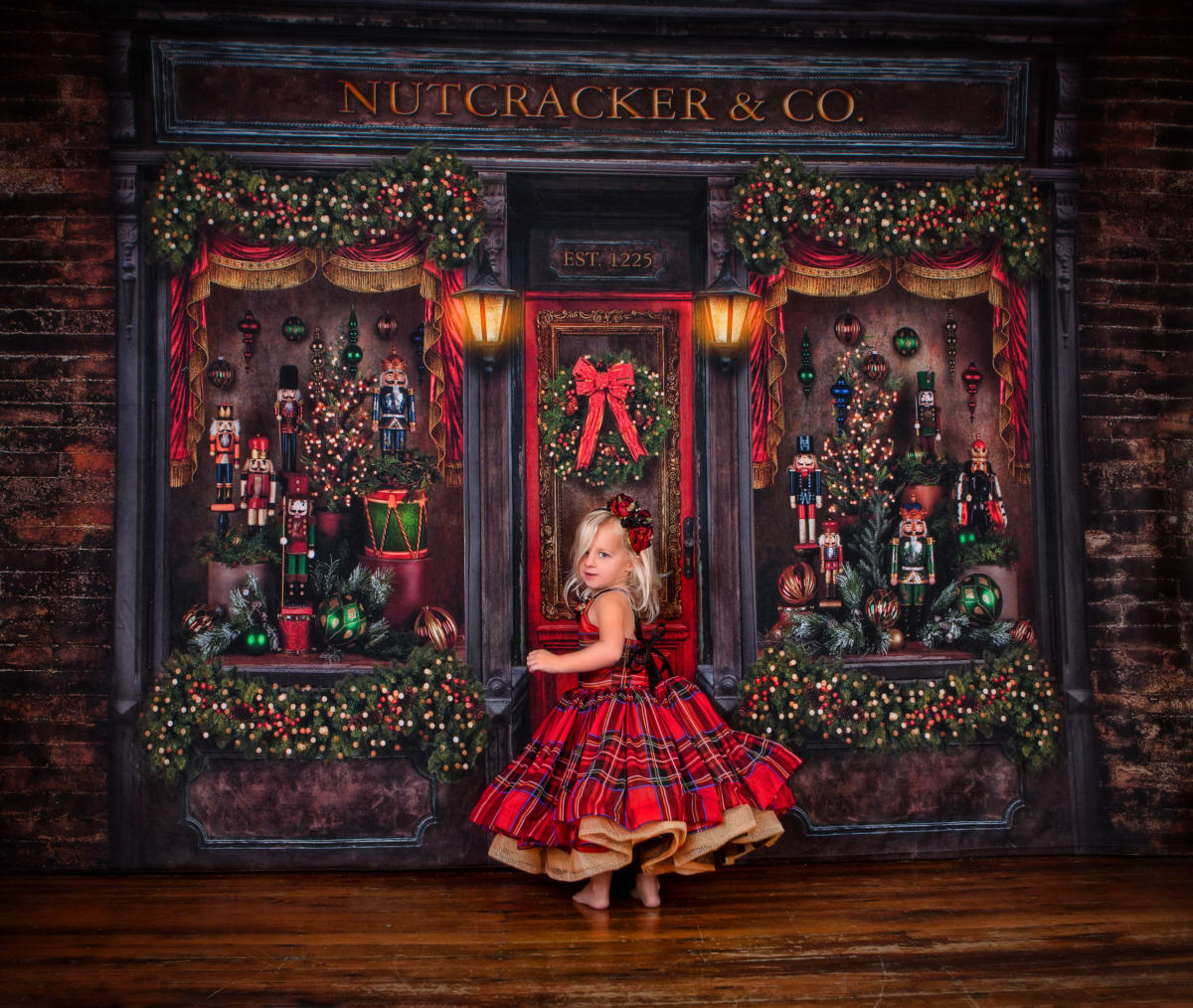 Christmas Storefront Mini Photo
