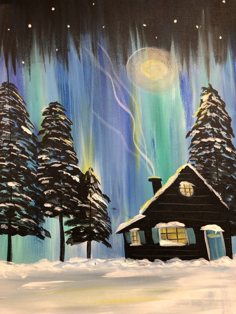 Northern Lights with Jill!👍👍👍 Photo