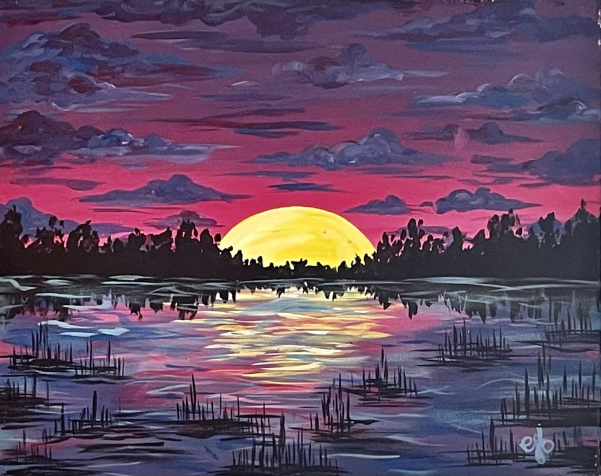 Purple Sunset Photo